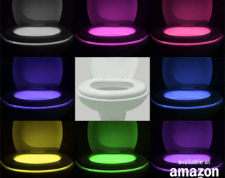 Toilet Bowl LED Night Light