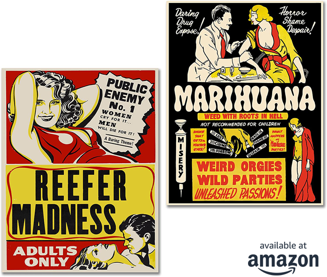 Cannabis Propaganda Posters