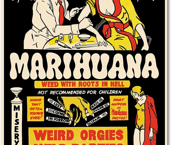 Cannabis Propaganda Posters