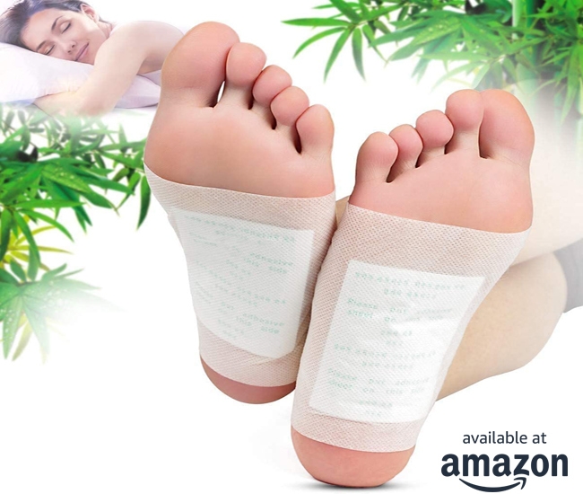 Ginger Foot Pads for Detox & Better Sleep