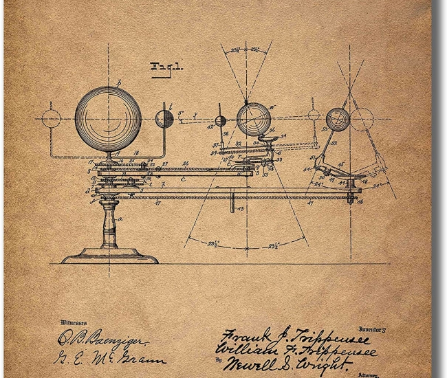 Historical Space Patent Prints