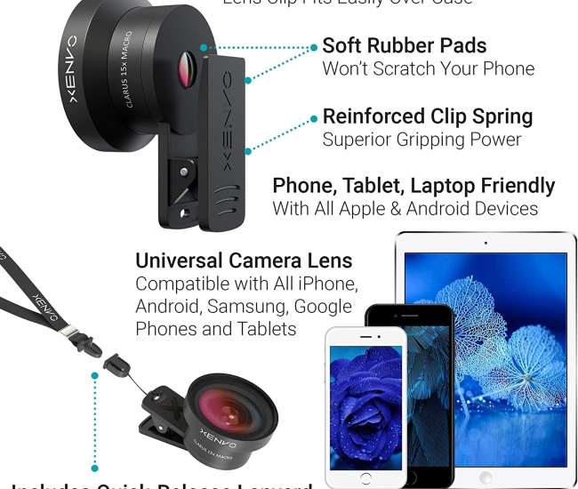 Pro Lens Kit for iPhone & Samsung
